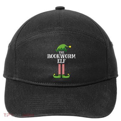 Cowboy Elf Matching Family Group Christmas Party Pyjamas 7-Panel Snapback Hat