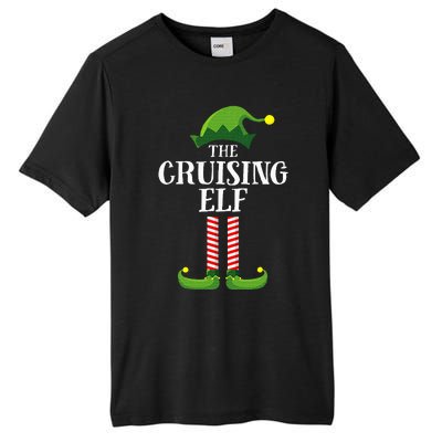 Cruising Elf Matching Family Cruise Christmas Funny Group Tall Fusion ChromaSoft Performance T-Shirt