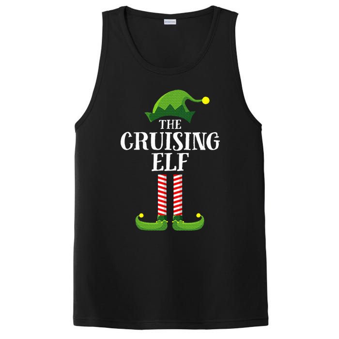 Cruising Elf Matching Family Cruise Christmas Funny Group PosiCharge Competitor Tank