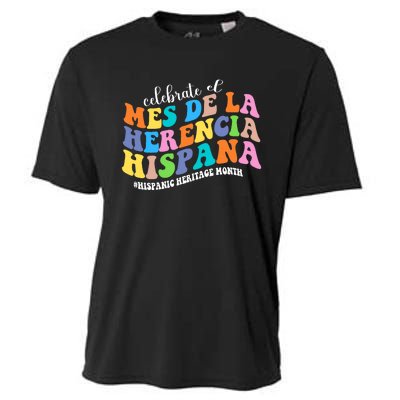 Celebrate El Mes De La Herencia Hispana Hispanic Heritage Cooling Performance Crew T-Shirt