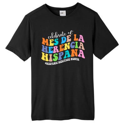 Celebrate El Mes De La Herencia Hispana Hispanic Heritage Tall Fusion ChromaSoft Performance T-Shirt