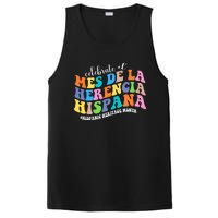 Celebrate El Mes De La Herencia Hispana Hispanic Heritage PosiCharge Competitor Tank