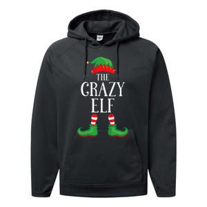 Crazy Elf Matching Group Xmas Funny Family Christmas Performance Fleece Hoodie