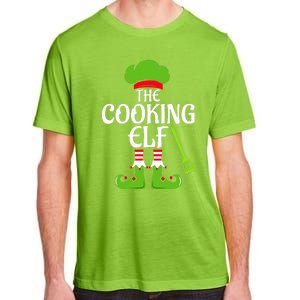 Cooking Elf Matching Family Group Christmas Party Xmas Funny Adult ChromaSoft Performance T-Shirt