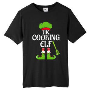 Cooking Elf Matching Family Group Christmas Party Xmas Funny Tall Fusion ChromaSoft Performance T-Shirt