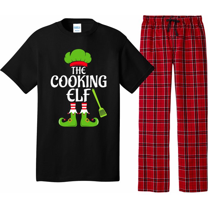 Cooking Elf Matching Family Group Christmas Party Xmas Funny Pajama Set