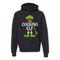 Cooking Elf Matching Family Group Christmas Party Xmas Funny Premium Hoodie