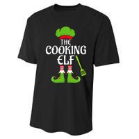 Cooking Elf Matching Family Group Christmas Party Xmas Funny Performance Sprint T-Shirt