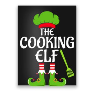 Cooking Elf Matching Family Group Christmas Party Xmas Funny Poster