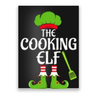 Cooking Elf Matching Family Group Christmas Party Xmas Funny Poster