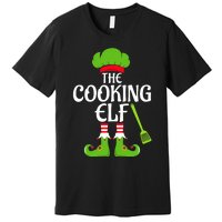 Cooking Elf Matching Family Group Christmas Party Xmas Funny Premium T-Shirt