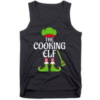 Cooking Elf Matching Family Group Christmas Party Xmas Funny Tank Top