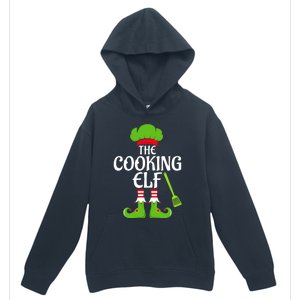 Cooking Elf Matching Family Group Christmas Party Xmas Funny Urban Pullover Hoodie