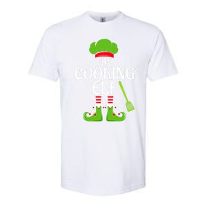 Cooking Elf Matching Family Group Christmas Party Xmas Funny Softstyle CVC T-Shirt