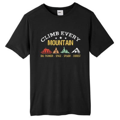 Climb Every Mountain Big Thunder Space Splashs Everests Tall Fusion ChromaSoft Performance T-Shirt