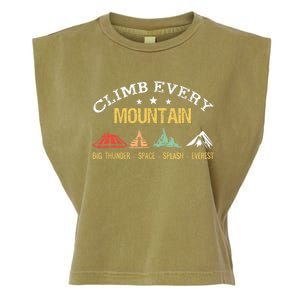 Climb Every Mountain Big Thunder Space Splashs Everests Garment-Dyed Women's Muscle Tee