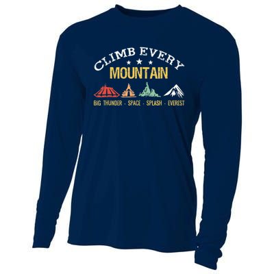 Climb Every Mountain Big Thunder Space Splashs Everests Cooling Performance Long Sleeve Crew