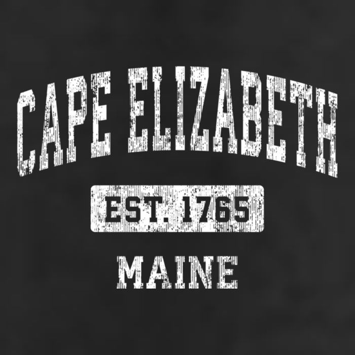 Cape Elizabeth Maine Me Vintage Sports Beanie