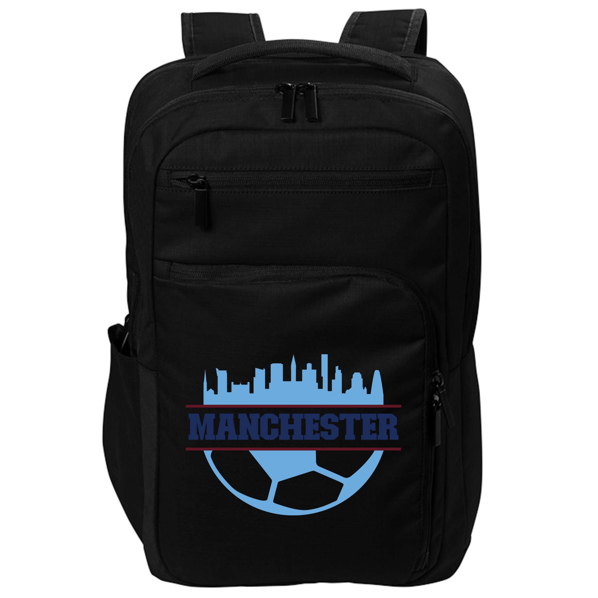 Cool England Manchester City FC Soccer Jersey Impact Tech Backpack