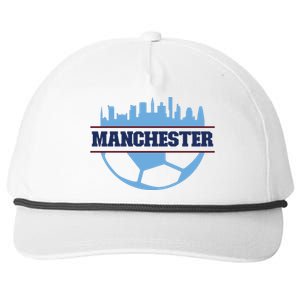 Cool England Manchester City FC Soccer Jersey Snapback Five-Panel Rope Hat