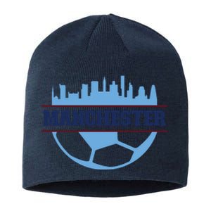 Cool England Manchester City FC Soccer Jersey Sustainable Beanie