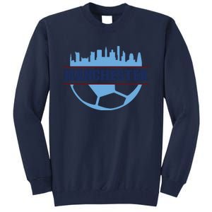 Cool England Manchester City FC Soccer Jersey Tall Sweatshirt