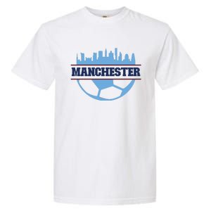 Cool England Manchester City FC Soccer Jersey Garment-Dyed Heavyweight T-Shirt