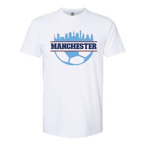 Cool England Manchester City FC Soccer Jersey Softstyle CVC T-Shirt