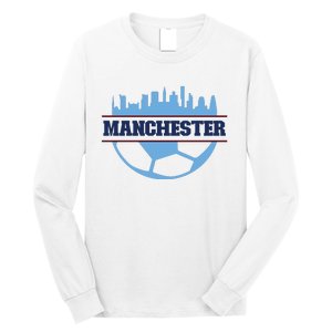 Cool England Manchester City FC Soccer Jersey Long Sleeve Shirt