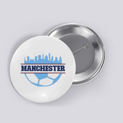 Cool England Manchester City FC Soccer Jersey Button