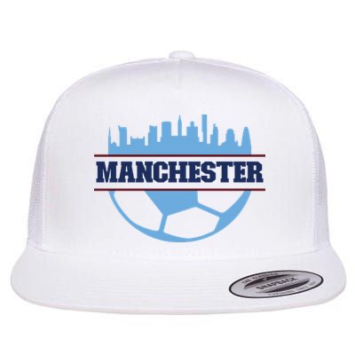 Cool England Manchester City FC Soccer Jersey Flatbill Hat