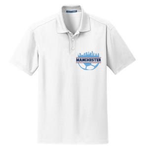 Cool England Manchester City FC Soccer Jersey Dry Zone Grid Polo