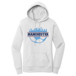 Cool England Manchester City FC Soccer Jersey Women's Pullover Hoodie