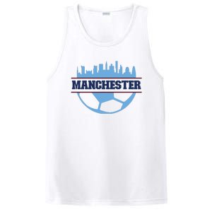 Cool England Manchester City FC Soccer Jersey PosiCharge Competitor Tank