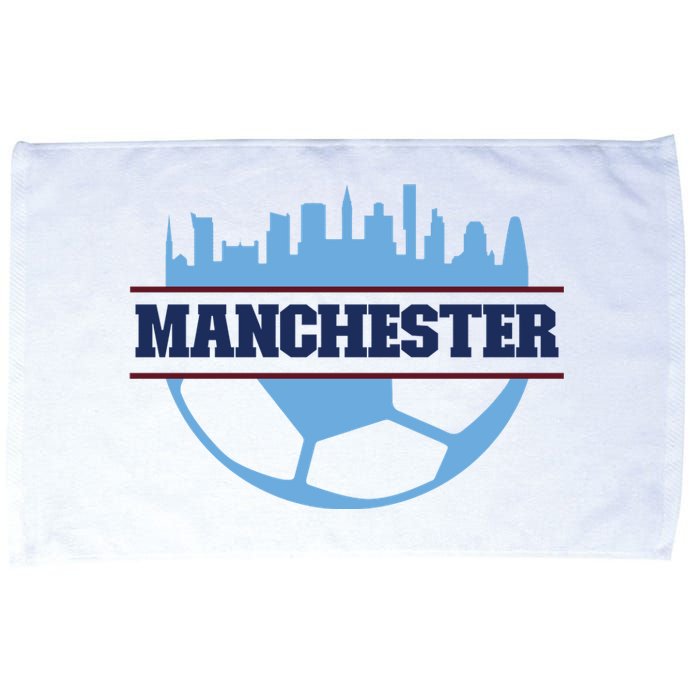 Cool England Manchester City FC Soccer Jersey Microfiber Hand Towel