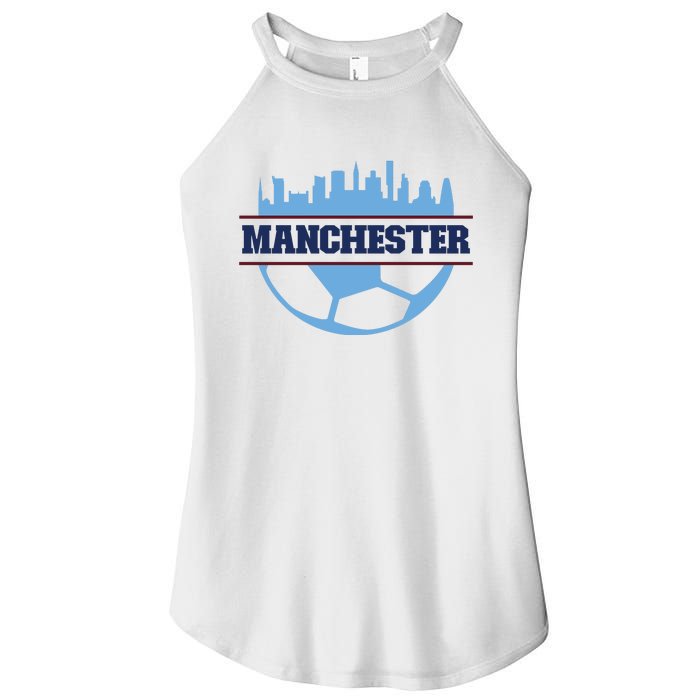 Cool England Manchester City FC Soccer Jersey Women’s Perfect Tri Rocker Tank