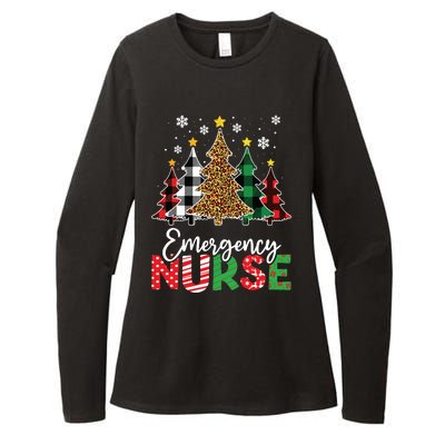 Christmas Er Nursing Women Xmas Tree Emergency Nurse Womens CVC Long Sleeve Shirt