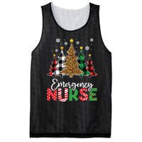 Christmas Er Nursing Women Xmas Tree Emergency Nurse Mesh Reversible Basketball Jersey Tank