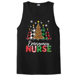 Christmas Er Nursing Women Xmas Tree Emergency Nurse PosiCharge Competitor Tank