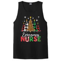 Christmas Er Nursing Women Xmas Tree Emergency Nurse PosiCharge Competitor Tank