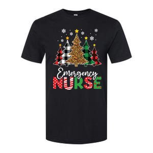 Christmas Er Nursing Women Xmas Tree Emergency Nurse Softstyle CVC T-Shirt