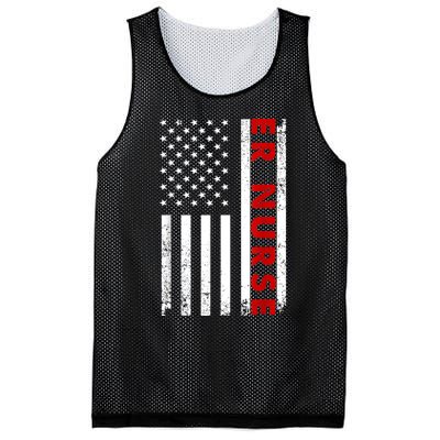 Cool ER Nurse For Men Women Hospital Emergency Room Nurse Mesh Reversible Basketball Jersey Tank