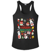 Christmas Er Nurse Emergency Department Er Ed Nurse Tech Ladies PosiCharge Competitor Racerback Tank