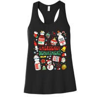 Christmas Er Nurse Emergency Department Er Ed Nurse Tech Women's Racerback Tank