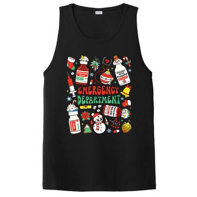 Christmas Er Nurse Emergency Department Er Ed Nurse Tech PosiCharge Competitor Tank