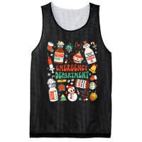 Christmas Er Nurse Emergency Department Er Ed Nurse Tech Mesh Reversible Basketball Jersey Tank