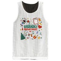 Christmas Er Nurse Shirts Women Emergency Department Nurse Mesh Reversible Basketball Jersey Tank