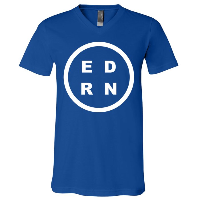 Cute Er Nurse Or Emergency Nurse Great Gift V-Neck T-Shirt