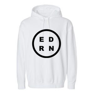 Cute Er Nurse Or Emergency Nurse Great Gift Garment-Dyed Fleece Hoodie