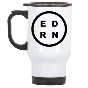 Cute Er Nurse Or Emergency Nurse Great Gift Stainless Steel Travel Mug